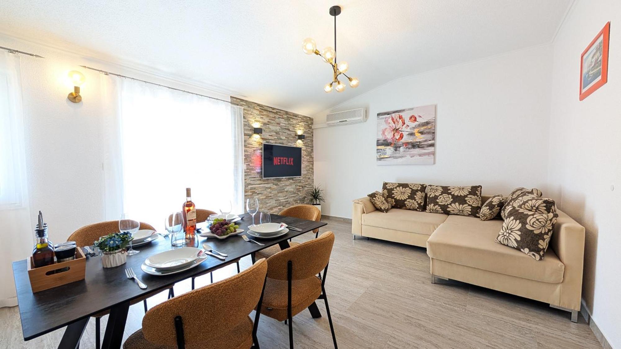 Modern 3Br Apartments In Zadar With Balcony Or Terrace, Free Parking & Ac Exterior photo